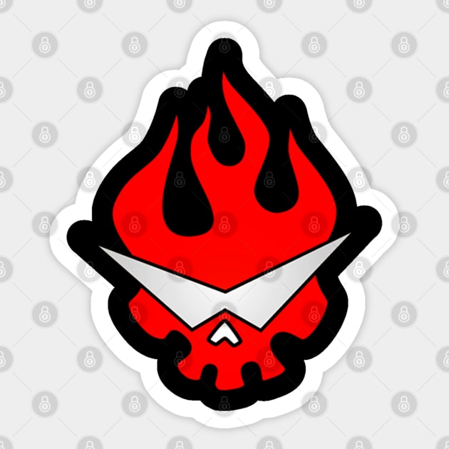 Gurren Lagann Sticker by BlackRavenOath